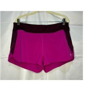 Athleta Women's Magenta Purple Berry Pink Athletic Shorts Size L